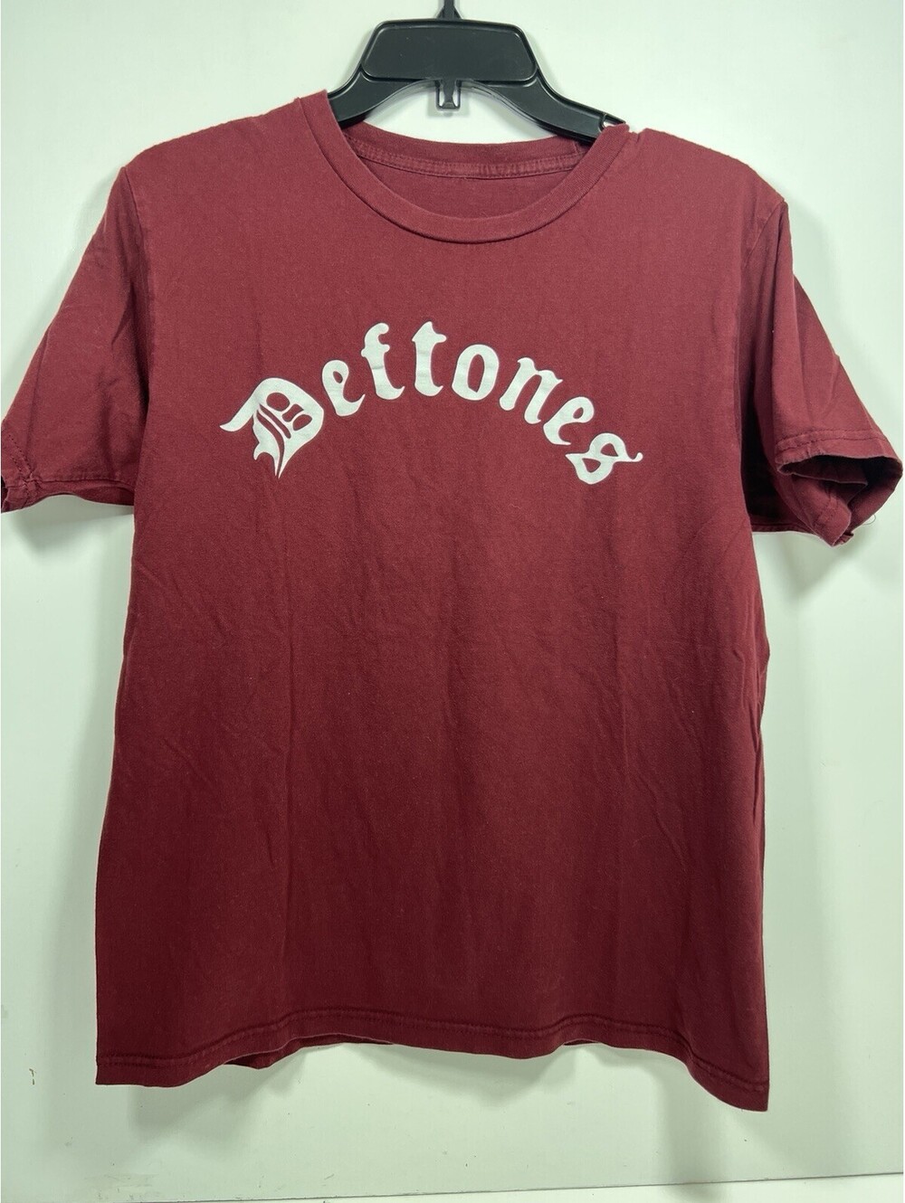 Vtg Deftones  Tshirt Sz Medium Sacramento Red Graphic Tee